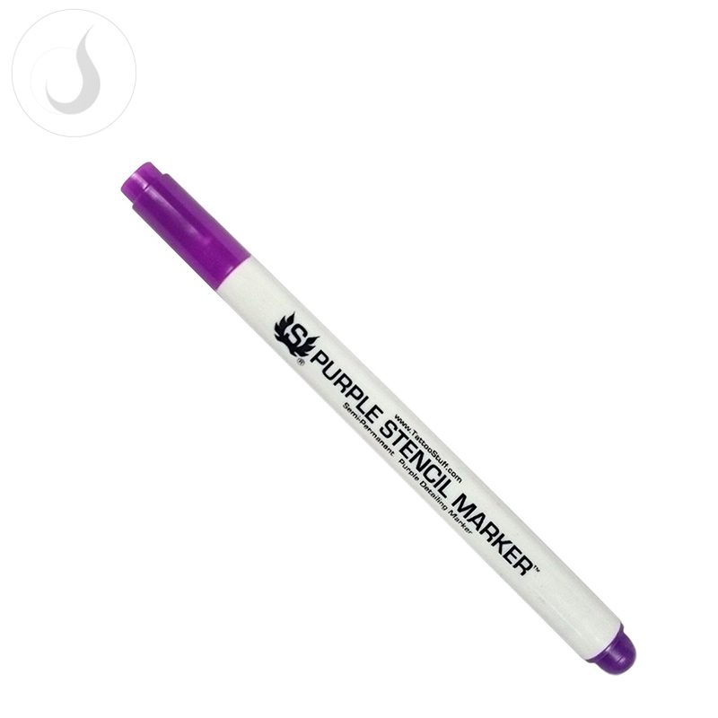 Purple Stencil Marker skinlabs.no