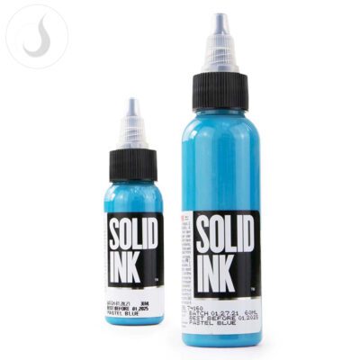 Tattoo ink pastel blue the solid ink