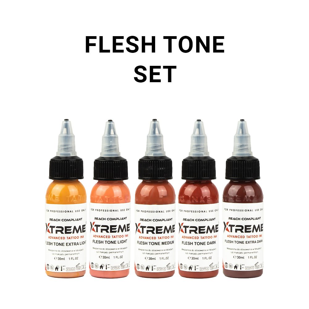 Xtreme Ink flesh tone set - Bilde 2